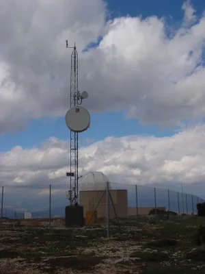 Estació meteorològica SMC i comunicacions